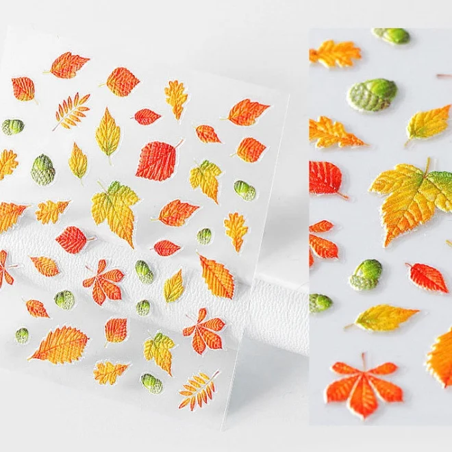 1 лист 5D тисненые наклейки для ногтей самоклеящиеся Акриловые гравировочные