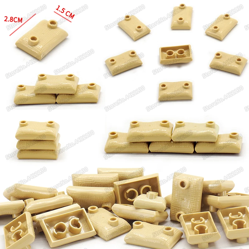 Специальные полицейские строительные блоки Sandbag модель DIY город точка