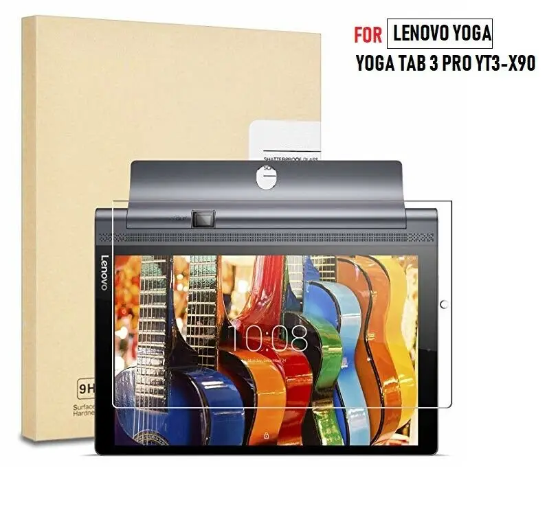 

Tempered Glass Film Screen Protector for Lenovo YOGA Tab 3 Pro 10 X90F Tablet