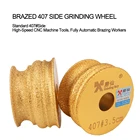 MX Diamond в европейском стиле 407 колесо для шлифовки кромок мраморный кварцевый камень Обрезка шлифовальные диски сухой и влажной пайки шлифовальный круг