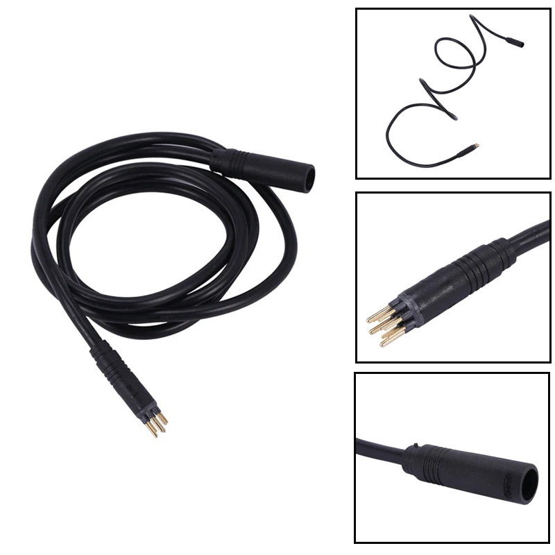 

9Pin электровелосипед велосипед Женский на обоих концах для подключения внешних устройств к разъем моторный Удлинительный кабель кабели мот...