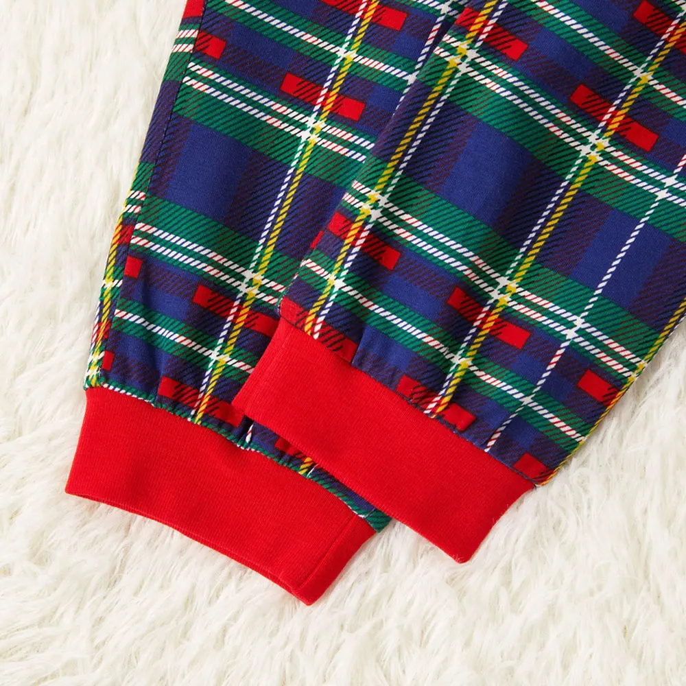 Рождественские пижамы для всей семьи одинаковые комплекты со снеговиком одежда