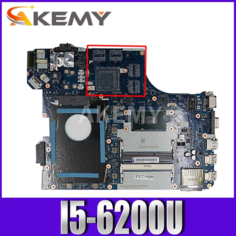 

01AW105 01HY628 для LENOVO Thinkpad E560 I5-6200U Notebook материнская плата BE560 NM-A561 SR2EY DDR3 Материнская плата для ноутбука