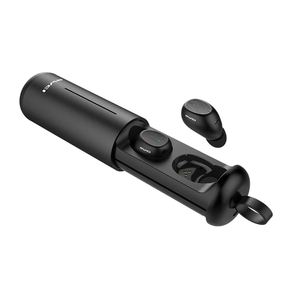 Наушники-вкладыши AWEI T5 Twins беспроводные наушники Bluetooth 5 0 наушники-вкладыши с