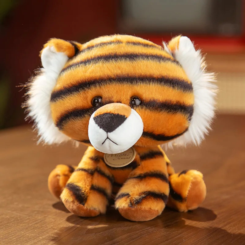 

Shaking Head Animal Toy Cute Animal Ornament Tiger Lion Interior Decoration Excellent Gift Suitable for Family Friends