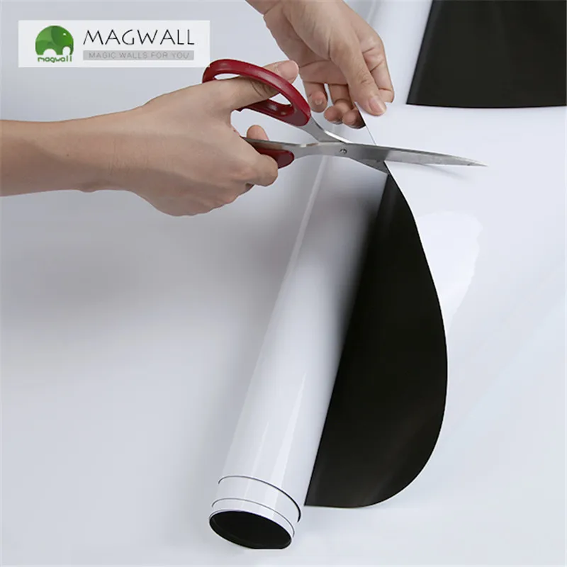 Magnetic double-layer white board 0.9*2m soft erasable stain free dry erase whiteboard