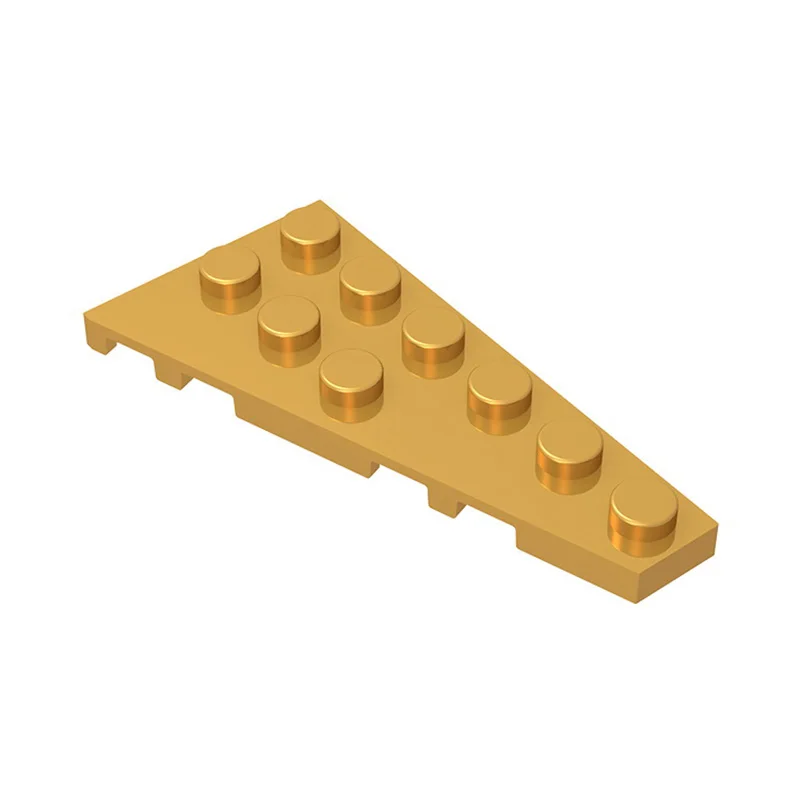 

10PCS MOC Bricks Compatible Assembles Particles 54383 3x6(Left) for Building Blocks Parts DIY Educational High-Tech Parts Toys