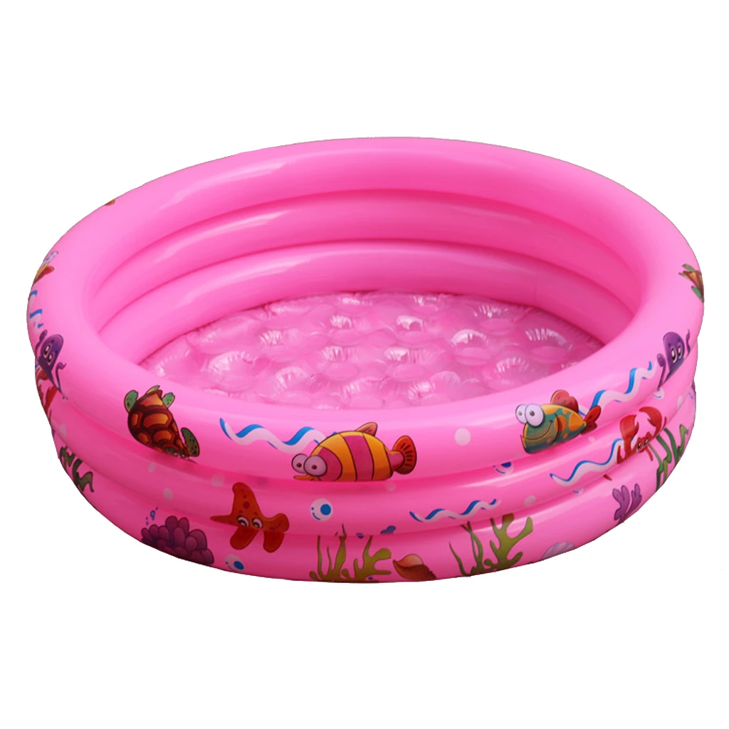

Inflatable Children's Swimming Pool Tub For Kids Outdoor Garden Backyard