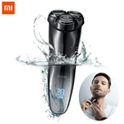 Xiaomi ENCHEN мужская электробритва 3D IPX7 водонепроницаемый USB аккумуляторная электрическая бритва Wet  Dry двойного назначения Мужская электрическая строгальная