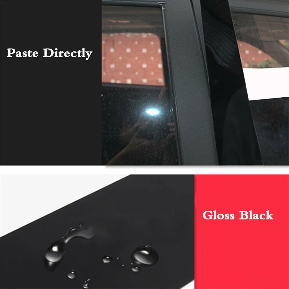 

Posts Door Pillar Stickers Accessories Black Brand New Easy Installation