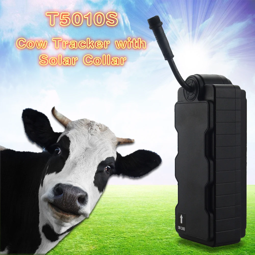 GPS трекер T5010S умный GSM с локатором на солнечной батарее