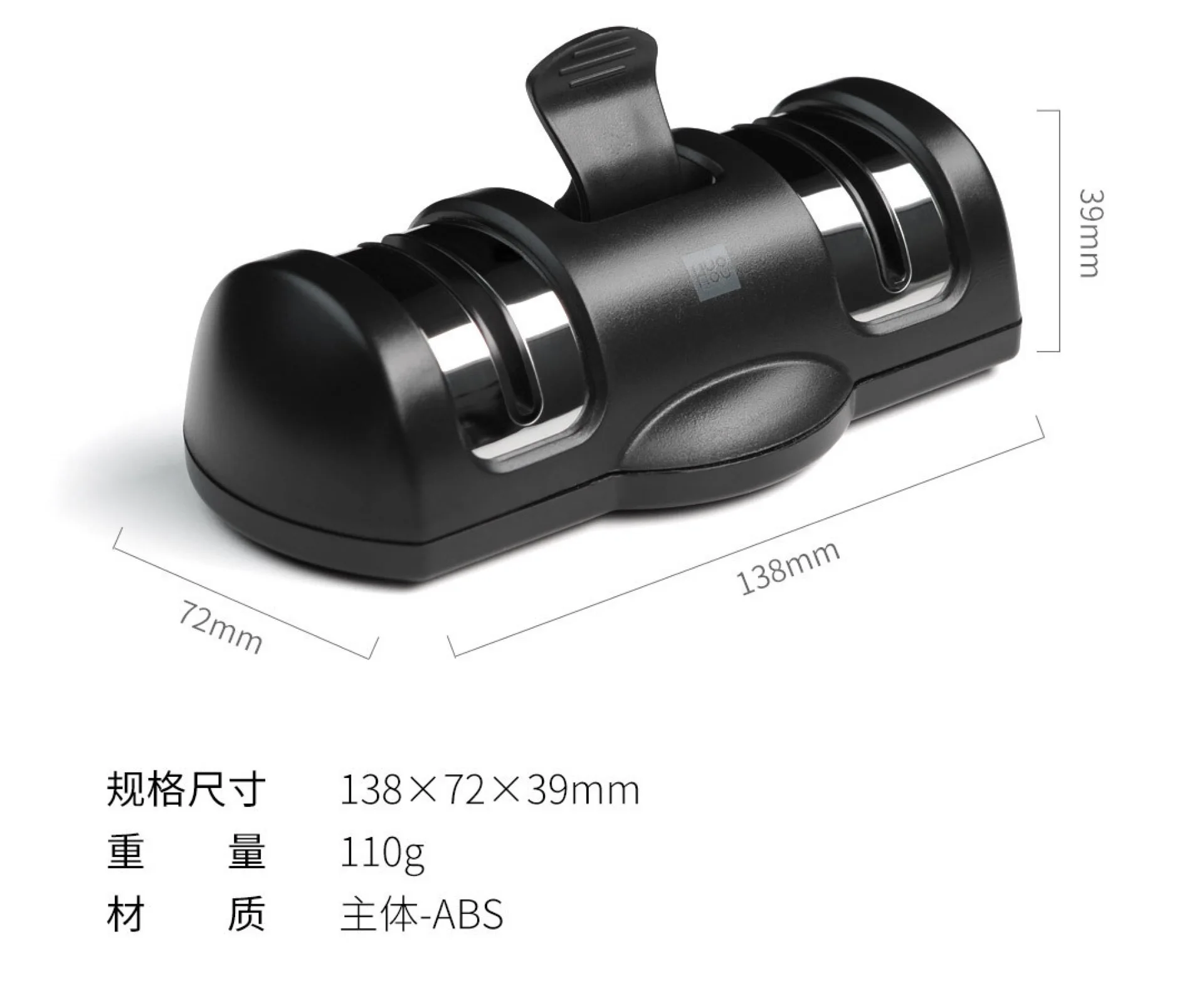 

Dropshiping Mini Knife Sharpener One-handed Sharpening Super Suction Kitchen Sharpener Tool