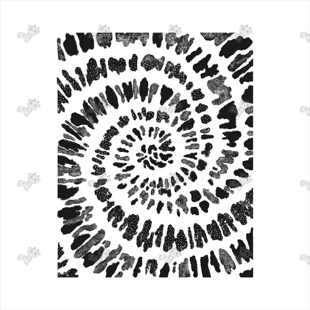 

SPIRAL DYE Background Stamps for DIY Scrapbooking Album Paper Cards Decorative Crafts Embossing Die Cuts