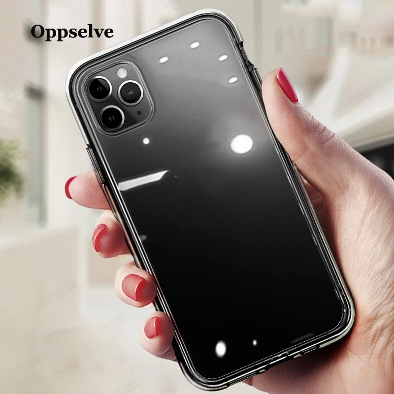 Чехол для iPhone 12 11 Pro X XR XS Max SE из закаленного стекла | Мобильные телефоны и