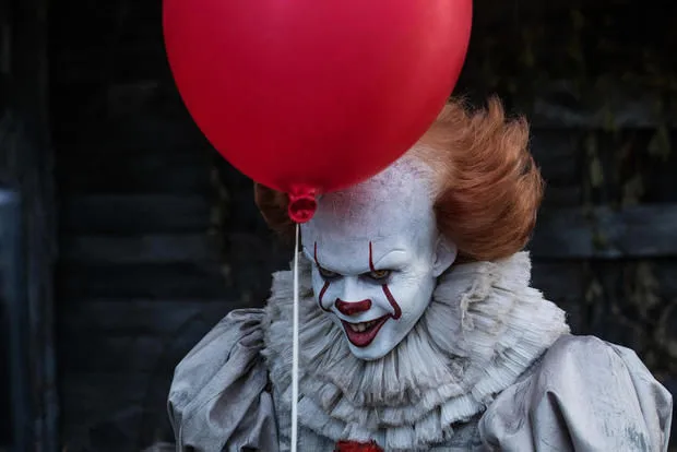 Pennywise It: второй раздел Стивен Кинг это Косплей Маска Джокер, клоун латексный шлем маски вечерние Хэллоуин причудливый мяч реквизит