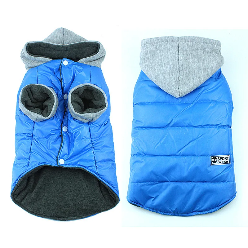 Одежда для собак теплый и удобный жилет домашних животных осенне зимний верх с