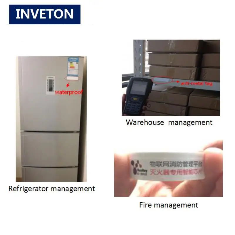 warehouse asset inventory metal products use anti RFID UHF thin Tag gen2 sticker soft printable for computer cans 97*33mm | Безопасность