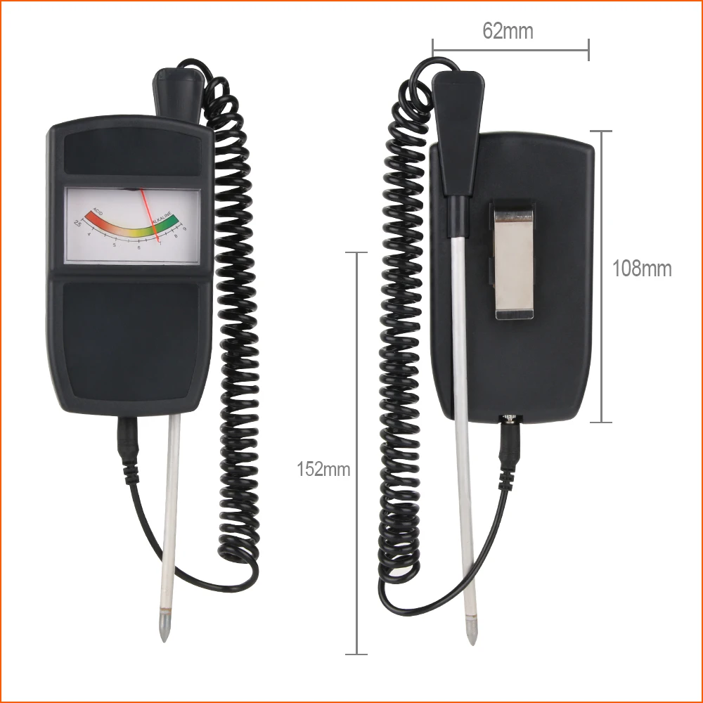 RZ измеритель влажности почвы растений цветов рН тестер светильник гидропонный