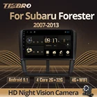 Автомагнитола TIEBRO для Subaru Forester Impreza 2007 2009 2010 2011 2013 2 Din Android 9,0 автомобильный DVD GPS мультимедийный плеер Bluetooth