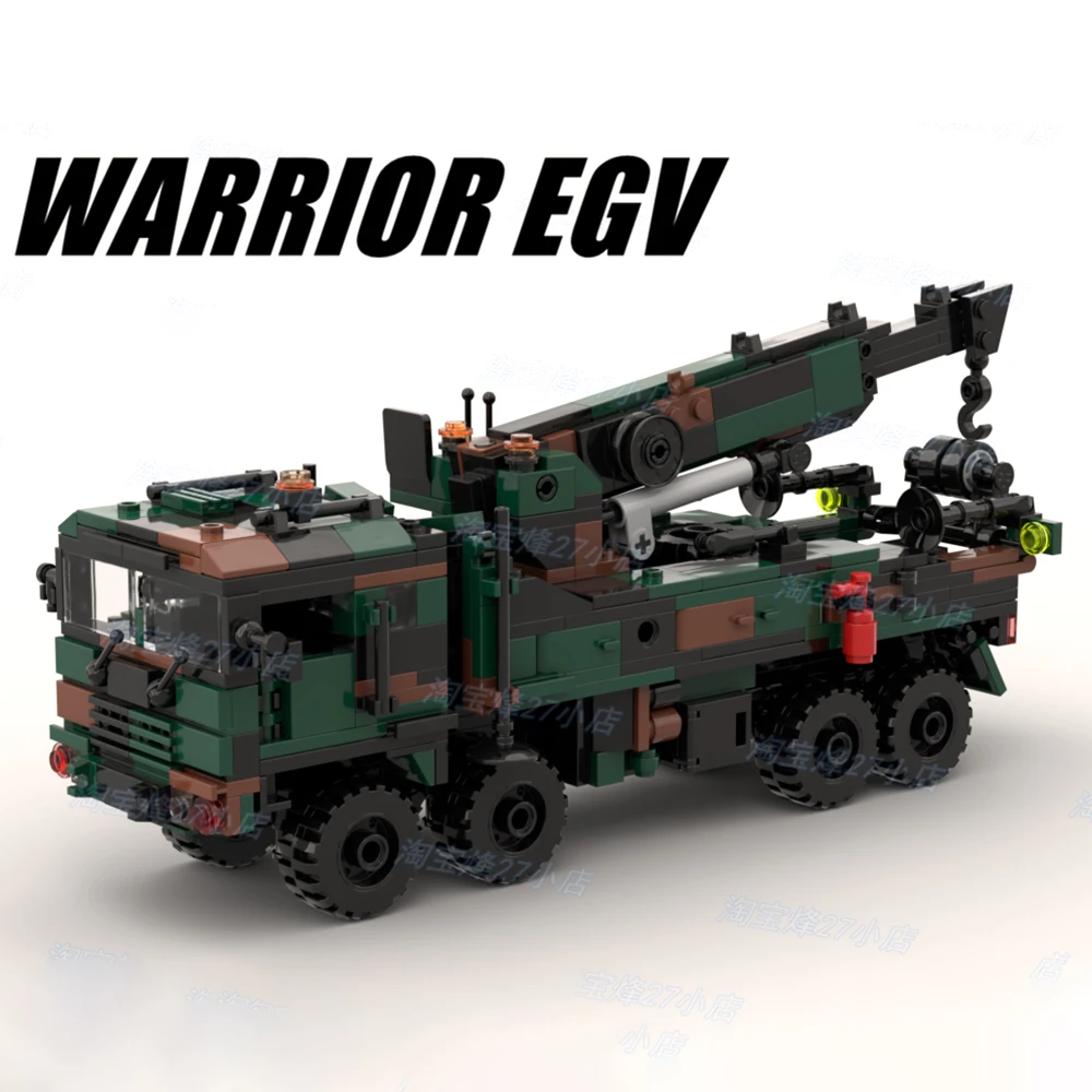 

Конструктор Creator MOC, Военная серия, модель воина, спасательного автомобиля, Сборная модель, сделай сам, кирпичи, игрушки для детей, подарок