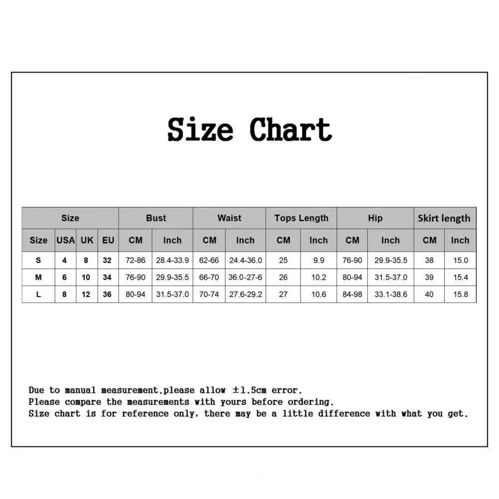

2Pcs/Set Women's Dress Sets Skirt Suits Breathable Comfortable Polyester High Elastic Halter Sleeveless Ruched Crop Top Set for