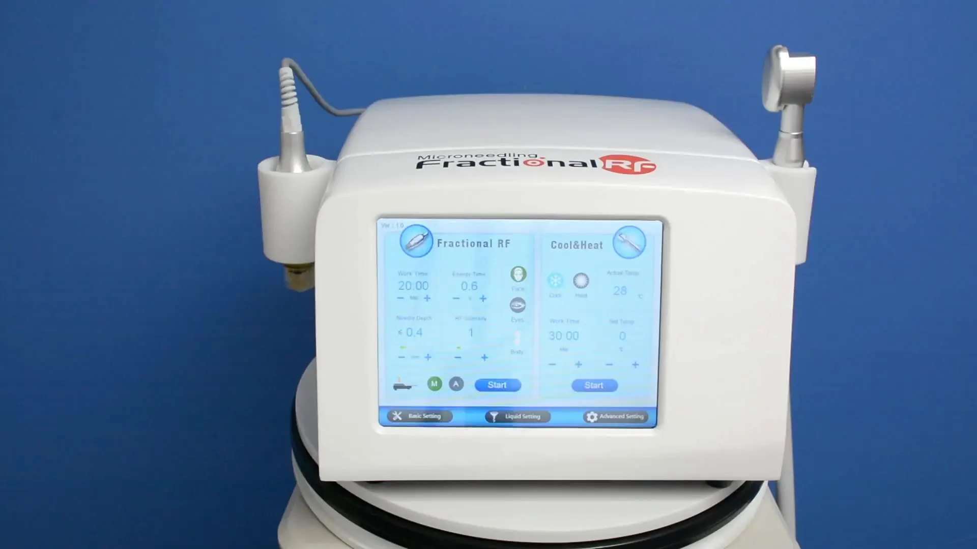 

Professional Fractional RF microneedle rf machines rf microneedling machine face acne scars wrinkle removal skin tightening