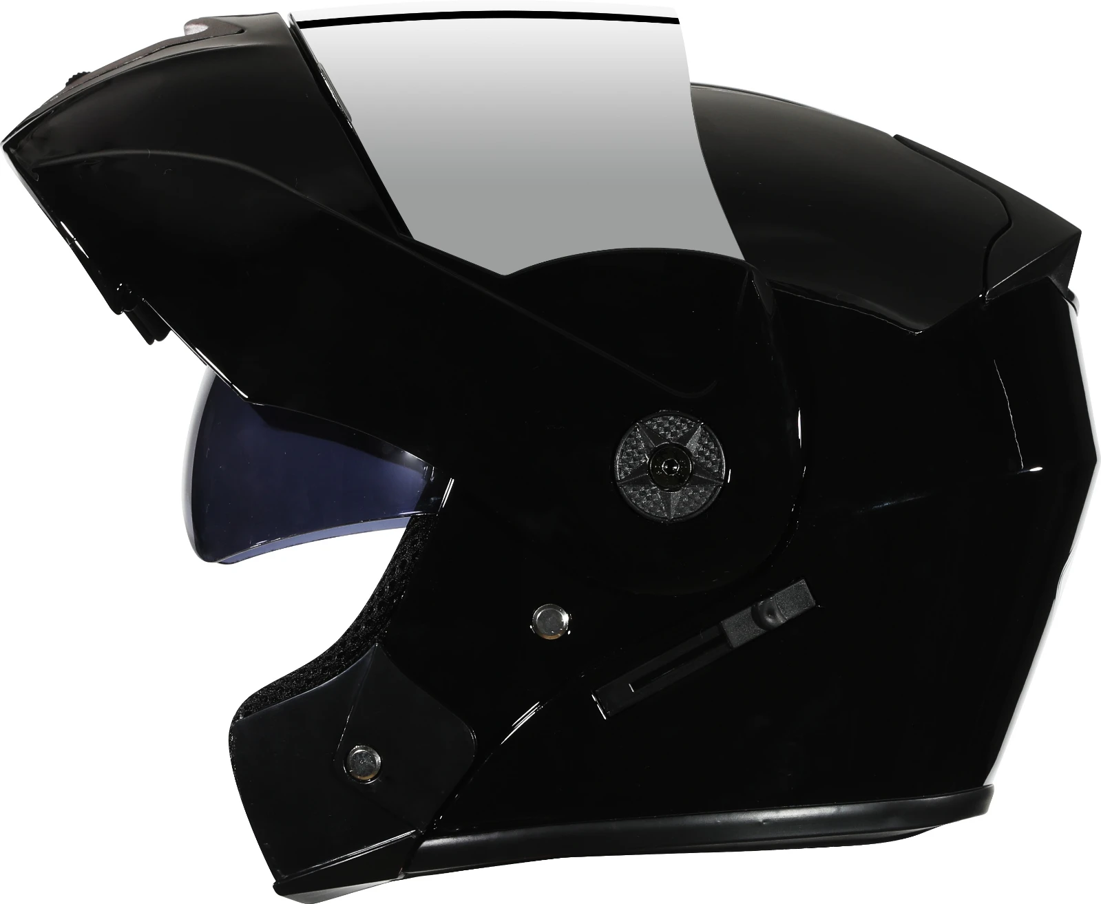 

Full Face Motorcycle Helmet Flip Up Motorbike Helmet With Double Sun Visor for Women Man Flip Up Motocross Helmet casco moto