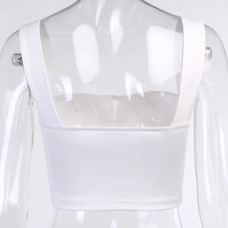 

Sexy shoulder strap vest women's neck strap short camisole
