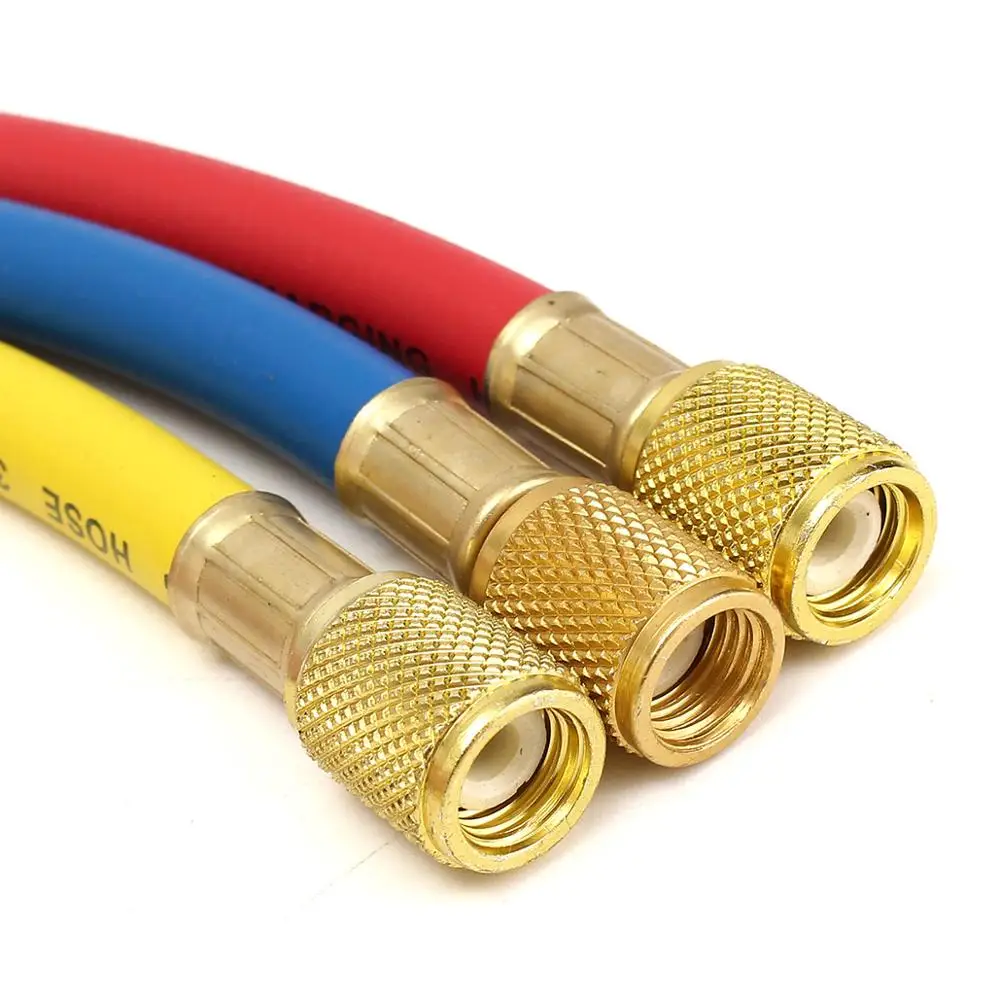Автомобильный комплект кондиционера R134A HVAC A/C манометра для трубопровода