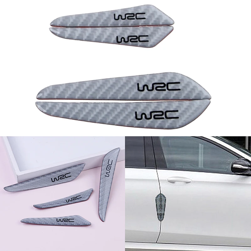 

4Pcs/set Silver Car Door Edge Guard Strip Protector Anti-collision Trim Sticker