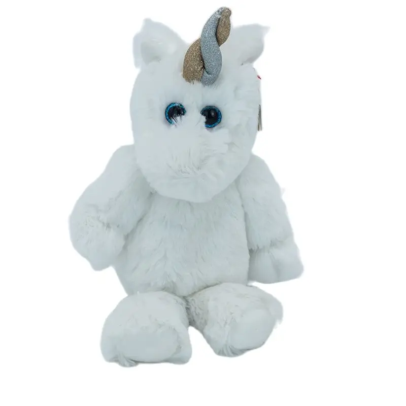 

New Product 12" 30 cm Ty Big eyes plush peas plush animal White unicorn collection doll boy girl child birthday Christmas Gift