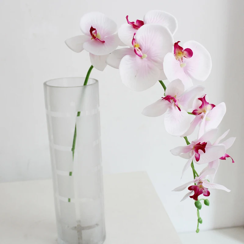 

1 Bouquet Of Artificial Flower Artificial Butterfly Orchid Flowers Moth Orchids Fake Flowers Home Decor Wedding Decoration