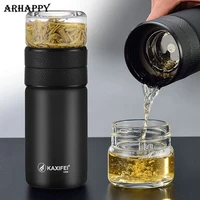 600ml thermos cup bottle tea infuser 304 stainless steel vacuum cup tea infuser bottle portable thermos bottle tea with filter