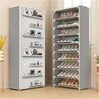 Шкаф для обуви на молнии, полка для обуви, экономичная, креативная и прочная