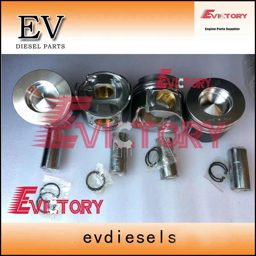 

For Hino J05E piston with piston pin and ring set For kobelco SK200 SK260LC-8