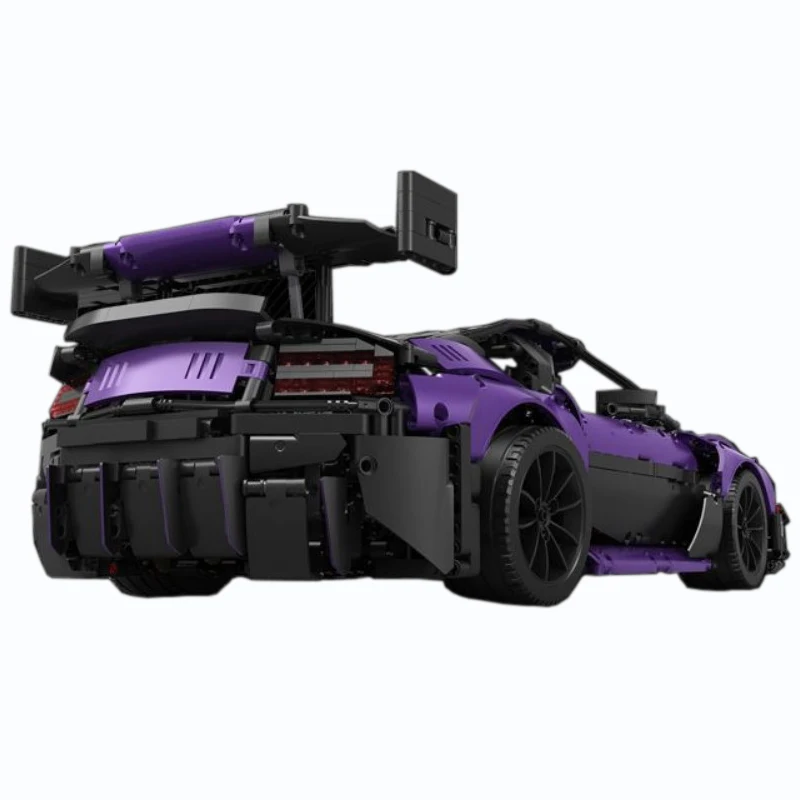 

MOC 8780 3850 PCS Vantage GT3 Purple Super Racing Car Model Building Blocks Bricks Sets Kids Education Toys Gifts for Friends