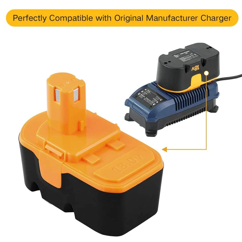 18 в 3.0Ah P100 Замена Батарея для Ryobi P101 ABP1803 BPP1820 1322401 1400672 130224007 1323303 Мощность