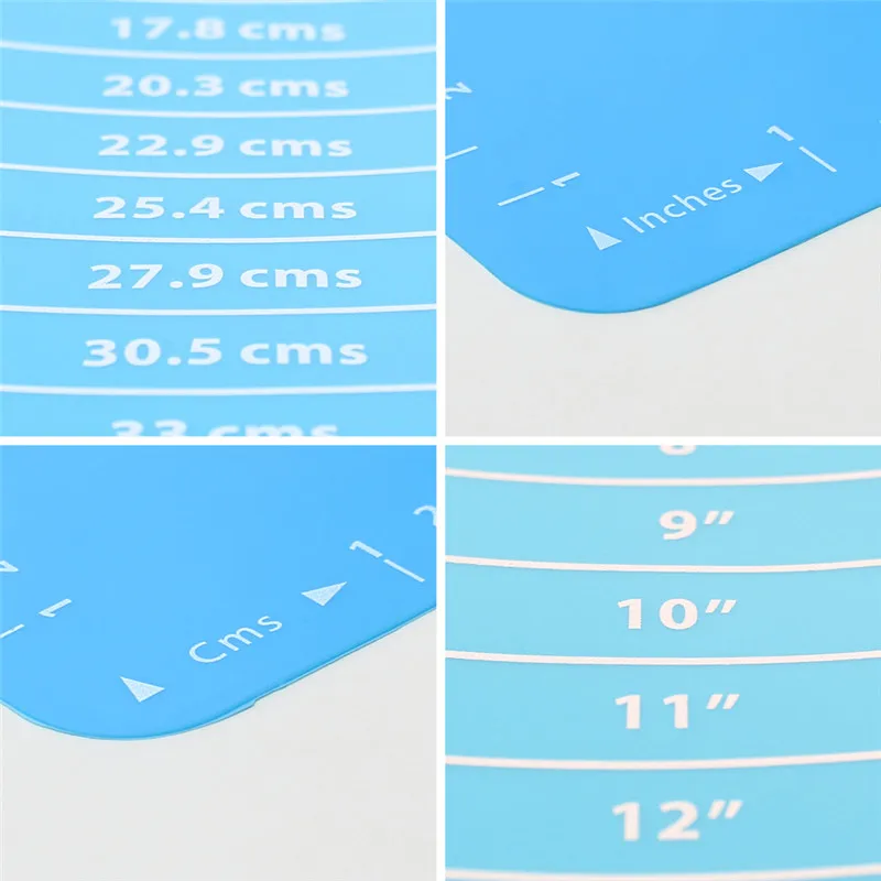 Экс Большой силиконовый коврик для выпечки духовки весы раскатки теста помадка