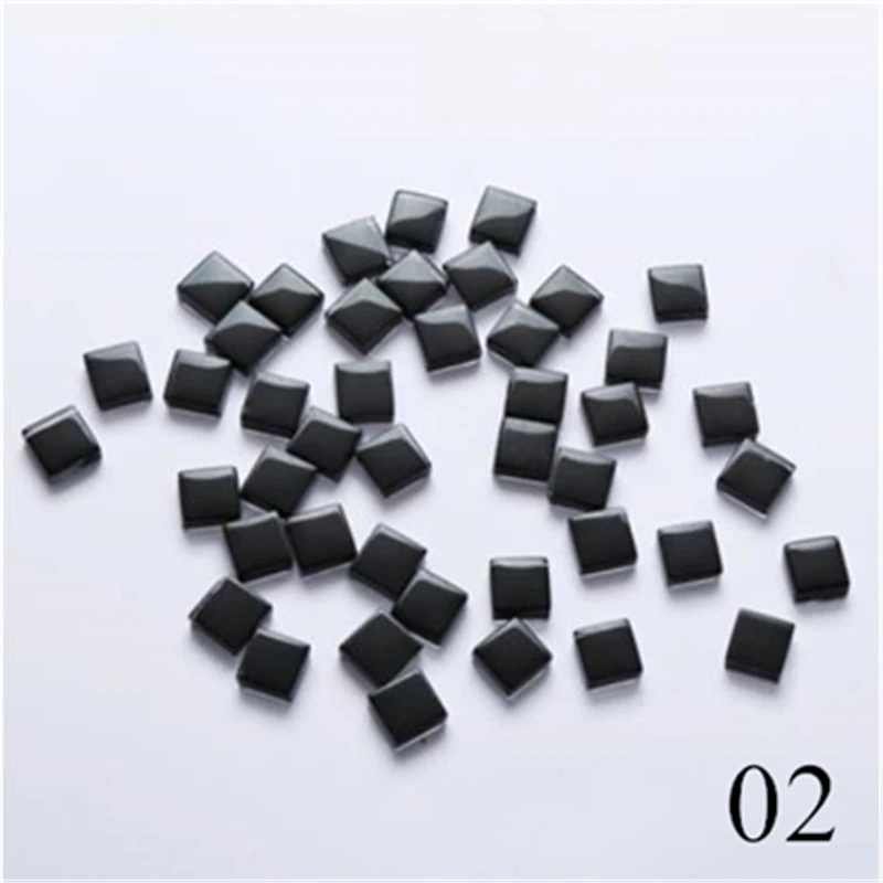 Прозрачная стеклянная мозаичная плитка 50 цветов | Дом и сад