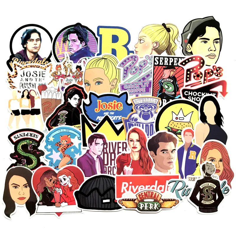 35 шт. стикер ривердэйл Jughead Jones Paster Скрапбукинг крафт Декор косплей реквизит