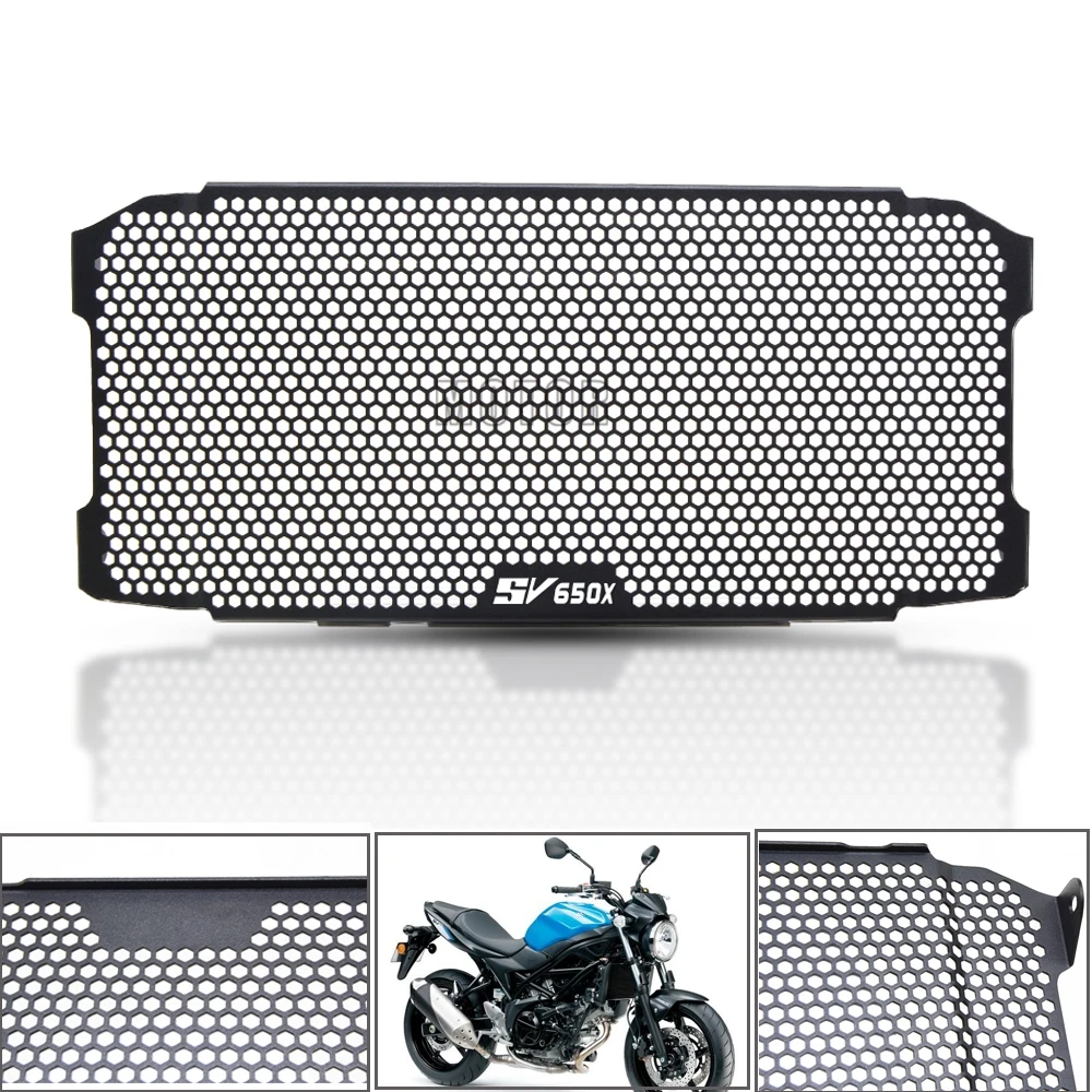 Мотоцикл CNC Радиатор Guard Protector решетка гриль крышка протектор для Suzuki SV650 2016 2020 2017