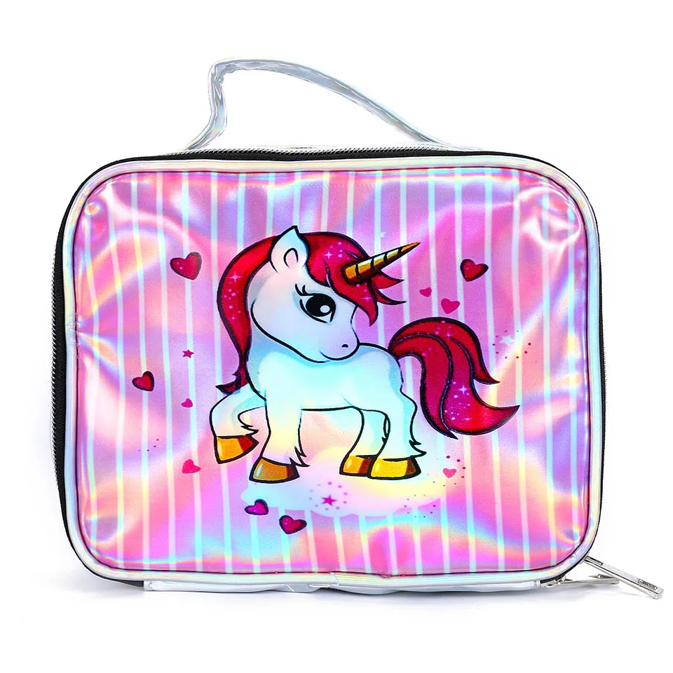PINK makeup bag Oswego, косметичка для путешествий, женские косметички, на молнии, ПВХ, с буквенным принтом, Модный женский органайзер для путешествий, косметички - Цвет: PINK makeup bag