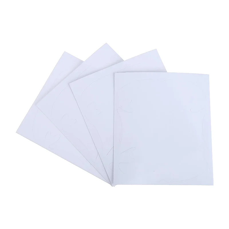 4 шт. Автомобильный дизайн Невидимая прозрачный автомобильные дверные ручки