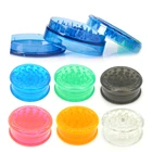 Пластиковая табачная мельница, 6 цветов, 1 шт.