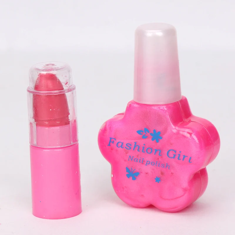 Детский набор для макияжа безопасный моющийся детей косметический принцессы