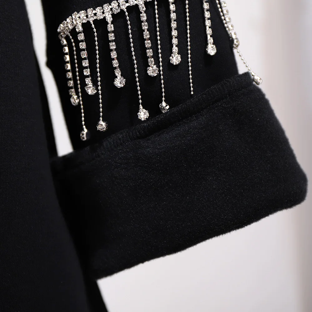 Новинка осенне-зимняя женская одежда большой пуловер с длинным рукавом