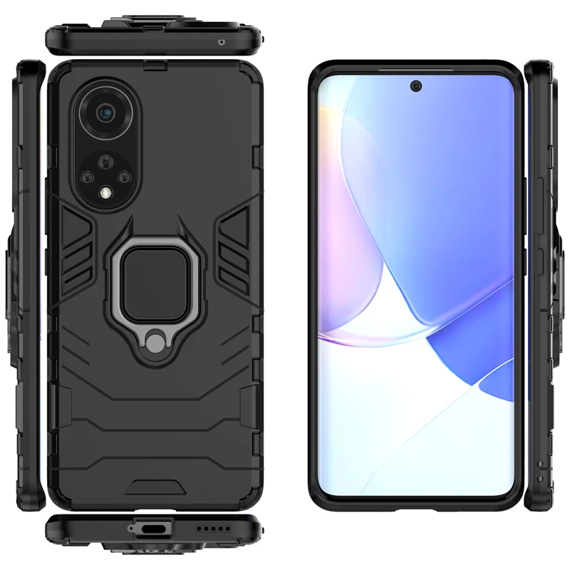 for huawei nova 9 case armor pc magnetic suction stand full cover for huawei nova 9 case cover for huawei nova 9 8 8i 7 pro 7 se free global shipping