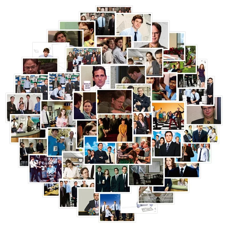 103052pcs tv show the office graffiti stickers poster skateboard car luggage phone laptop waterproof bike toy sticker for kids free global shipping