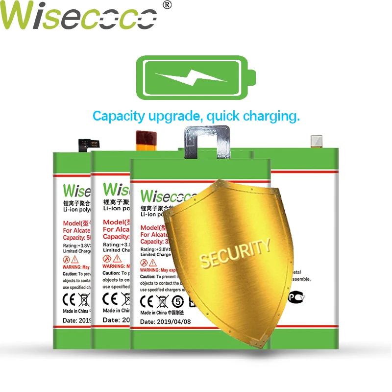 Wisecoco TLP024C1 3800 мА/ч Батарея для ALCATEL Работает с любым оператором A3 OT 5046 Shine Lite 5080 5080X