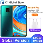 Смартфон Xiaomi Redmi Note 9 pro, 6 ГБ + 64 Гб128 ГБ, NFC, 5020 мАч, Snapdragon 720G, Восьмиядерный процессор, камеры 64 мп